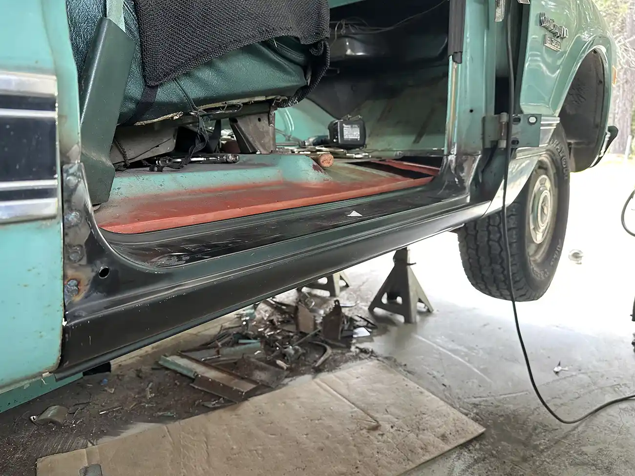 1969 Chevy C10 During Repair