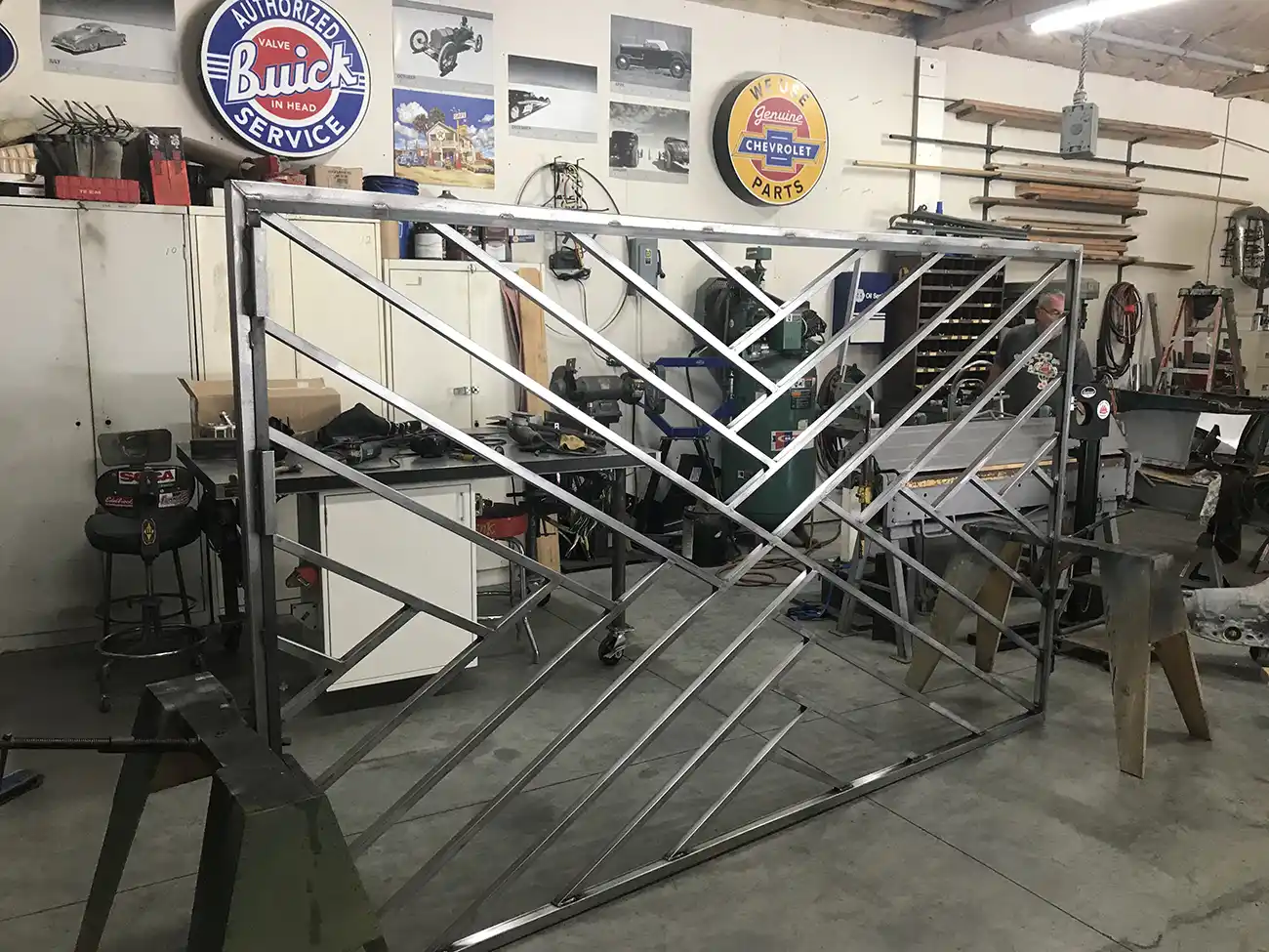 custom metal gate