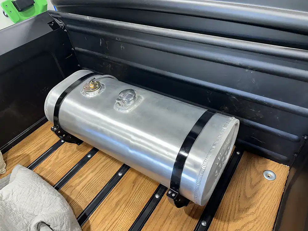 Custom Brakets for gas tank